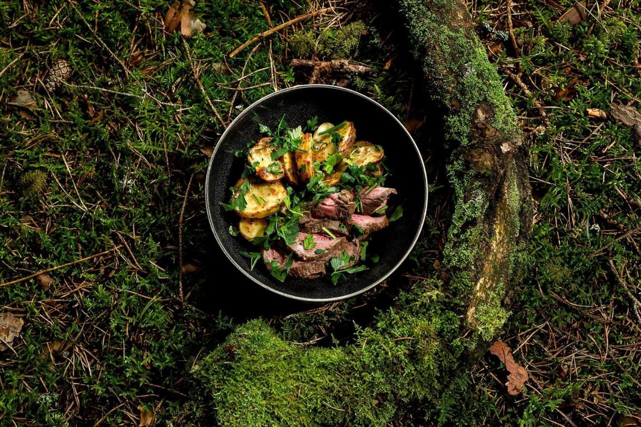 Mana Sleep & Spa Druskininkai Exterior photo A bowl of game stew