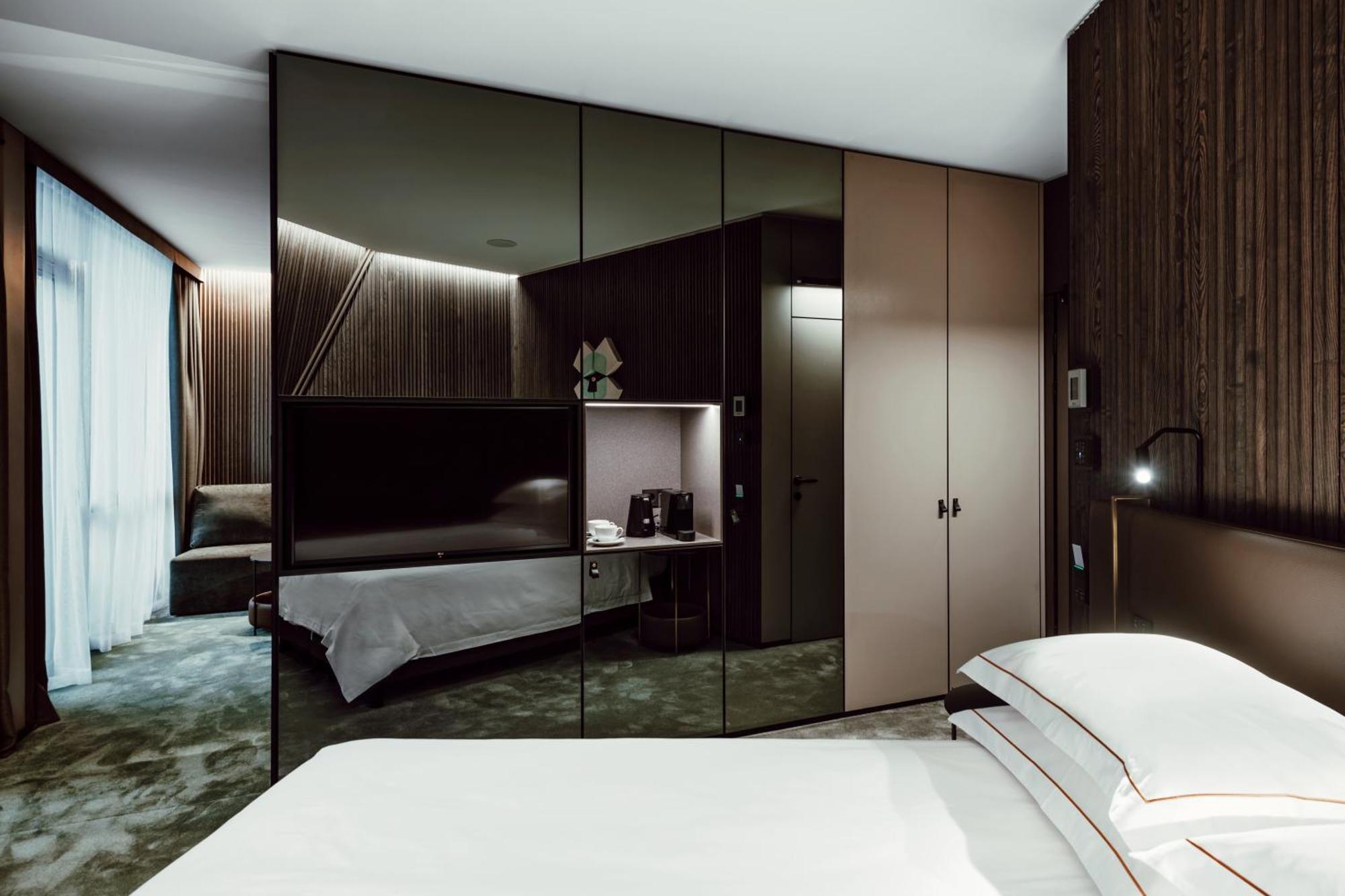 Mana Sleep & Spa Druskininkai Exterior photo A bedroom at the hotel