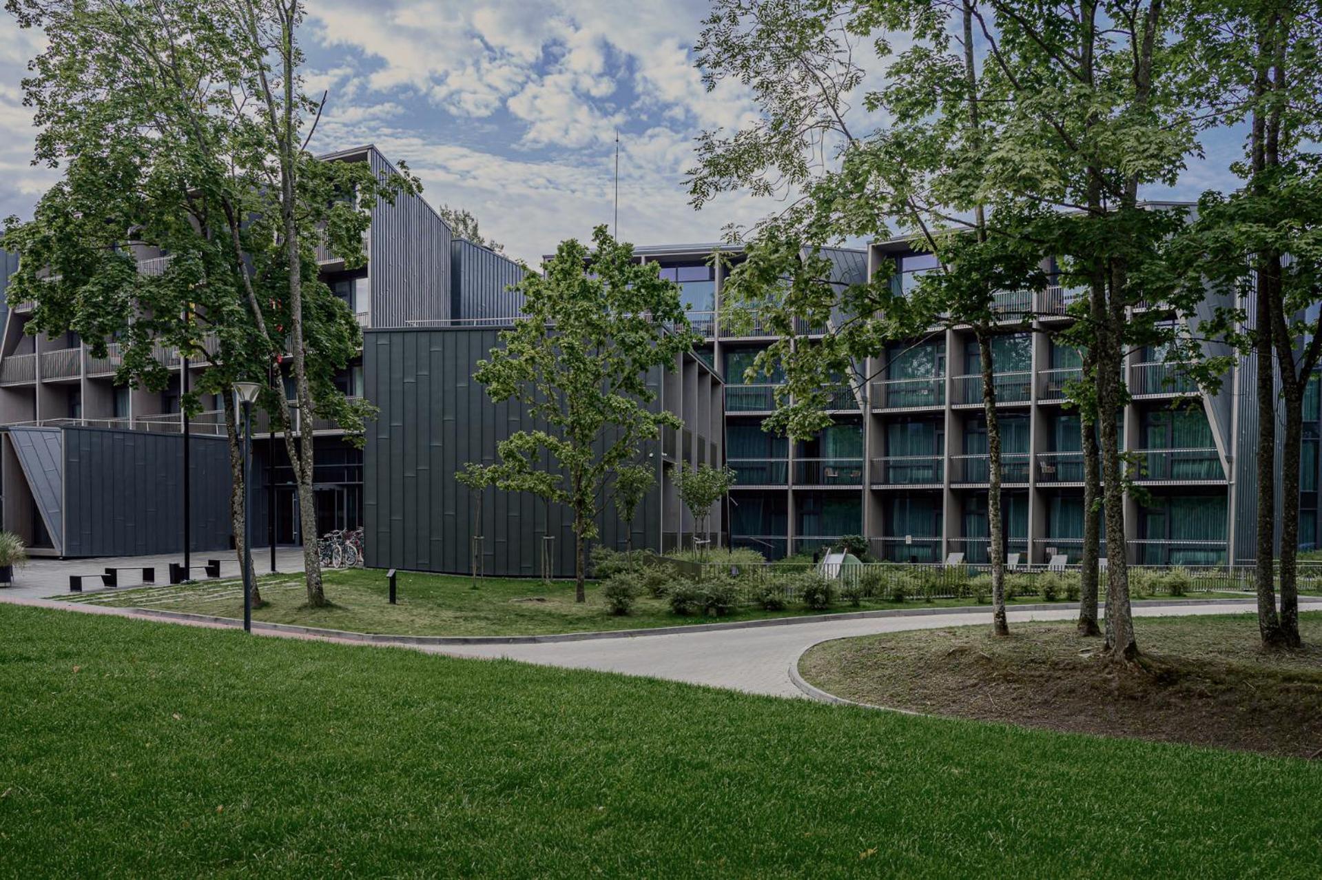 Mana Sleep & Spa Druskininkai Exterior photo The new building of the University of Luxembourg